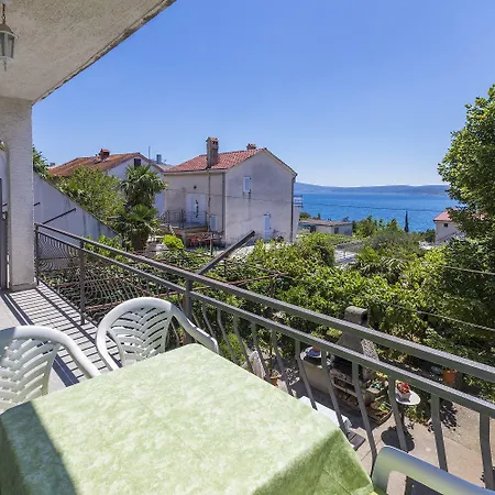 Hundefreundliches Nur 300 Meter Bis Zur Adria Mit Meerblick, Grill, Wifi *